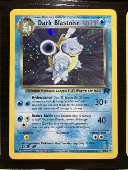 Pokemon Holo Lot - Dark Blastoise (Swirl), Gyarados, Dark Gyarados, Poliwrath - Image 2