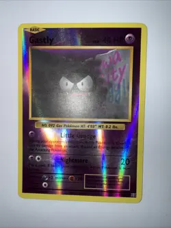 Pokemon TCG Gastly Common Reverse Holo Evolutions, 47/108 - Image 1