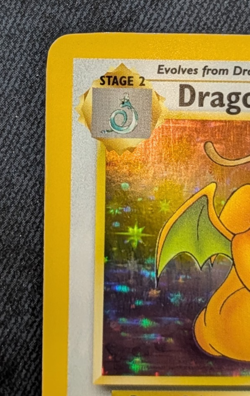 1999 Pokemon Fossil Dragonite 4/62 Holo Rare MP-LP - Image 2