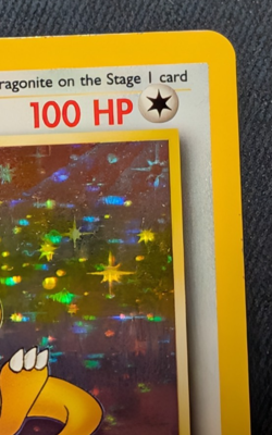 1999 Pokemon Fossil Dragonite 4/62 Holo Rare MP-LP - Image 3