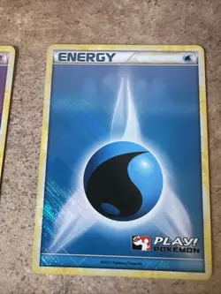 Pokemon Set Of 8 Energy 2010 Play! Pokemon Promo Cross Hatch Holo NM - Image 3