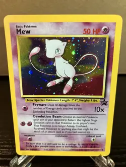 Pokemon Mew Black Star Promo Holo Rare - Image 1