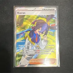 Pokemon Kieran 206/167 Sv06: Twilight Masquerade Full Art Holo Ultra Rare - Image 1