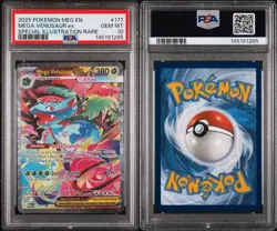 2025 POKEMON MEGA EVOLUTION SPECIAL ILLUSTRATION RARE MEGA VENUSAUR EX PSA 10 - Image 1