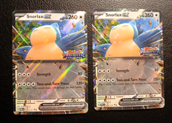 Pokemon TCG, (X2) Snorlax ex 076/131 STAMPED Prismatic Evolutions Double Rare NM - Image 1