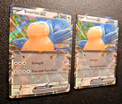 Pokemon TCG, (X2) Snorlax ex 076/131 STAMPED Prismatic Evolutions Double Rare NM - Image 4