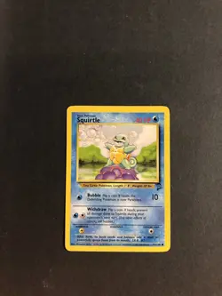 Pokemon Squirtle 2nd Base Set 93/130 - Image 1