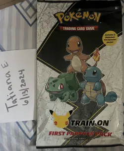 Pokemon TCG Kanto First Partner Pack 25th Anniversary |BRAND NEW SEALED 820650809682 - Image 1