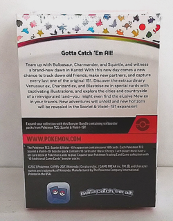 Pokemon TCG Scarlet & Violet 151 Booster Box - 6 Packs DAMAGED BOX! SEALED! 820650853210 - Image 3