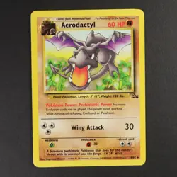 Aerodactyl 16/62 Fossil Pokemon TCG VG Condition Non Holo - Image 1