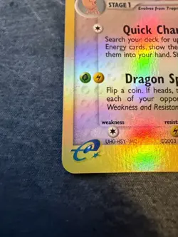 Vibrava 22/97 EX Dragon Reverse Holo Rare 2003 Pokemon - LP - Image 4