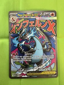 Mega Charizard X EX #23 Pokemon Promo (English) Ultra Rare Near Mint Condition - Image 1