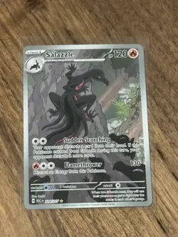 2026 Pokemon Salazzle Full Art Holo 224/217 Ascended Heroes - Image 1