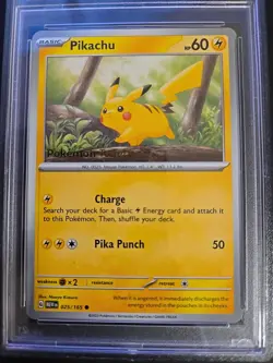 2023 Pokemon Together Promo Pikachu 025 PSA 9 MINT - Image 3