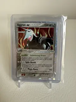 Aggron ex 89/100 Pokemon TCG Crystal Guardians Holo Ultra Rare - Image 1