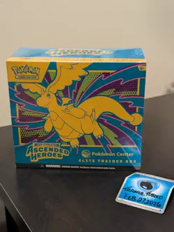 Pokemon TCG: Ascended Heroes Pokemon Center Exclusive ETB New Sealed In Hand - Image 1
