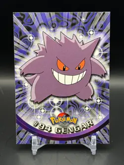 2000 Topps Pokemon TV Animation Series 2 Blue Label #94 Gengar (A) - Image 1