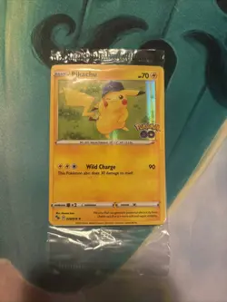 Pokemon GO - Pikachu # 028/078 Holo GameStop Promo New Sealed - Image 1