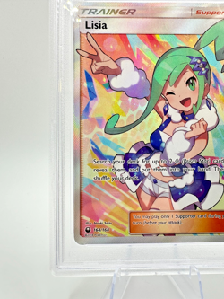 2018 Pokemon S&M Celestial Storm Lisia #164 | Full Art | PSA 8 NM-MT - Image 4