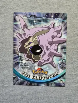 Cloyster #91 - Pokemon 1999 Topps TV Animation Blue Logo - Image 1