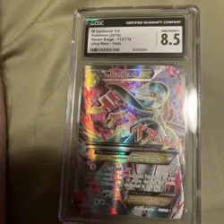 2016 POKEMON XY FA/M GARDEVOIR EX STEAM SIEGE #112 NM-MT CGC 8.5 - New Cert!! - Image 1