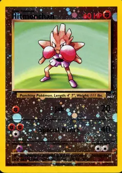 Hitmonchan 2 Best of Promos Reverse Holofoil Promo Pokemon TCG - Image 1