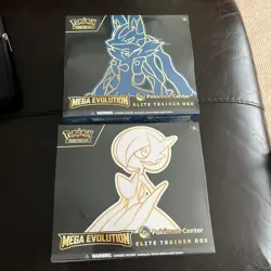 Pokemon Center Elite Trainer Box Mega Evolution Lucario & Gardevoir Sealed ETB ✅ - Image 1