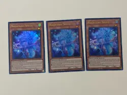 Yugioh Magicians' Souls x 3 - 1st Edition Ultra Rare LP - Free Holo - Image 1
