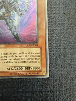 Yugioh Evil Hero Malicious Edge GLAS-EN003 Ultra Rare 1st Edition LP - Image 4