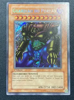 Gate Guardian Yu-Gi-Oh! (2003) Portuguese Metal Raiders 1st Edition #PMT-P000 - Image 1
