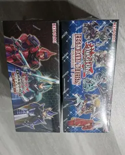 Yugioh Sealed Dragons Of Legends Complete Series & 2x LD Season 1 Display Boxes - Image 2