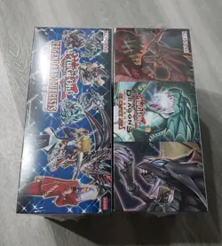 Yugioh Sealed Dragons Of Legends Complete Series & 2x LD Season 1 Display Boxes - Image 4