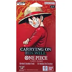 One Piece TCG OP13 Carrying On His Will Sleeved Booster Pack New Sealed English - Image 1