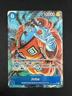 Jinbe (OP14-049 SR) ALT ALT - Azure Sea's Seven (One Piece) ENGLISH - Image 1