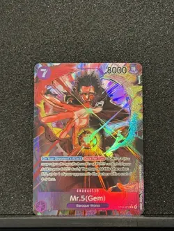 Mr.5(Gem) OP04-072 Alternate Art One Piece Kingdoms of Intrigue - Image 1