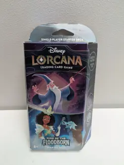 Disney Lorcana TCG Rise of The Floodborn Starter Deck Sealed and New In Box P&P - Image 1