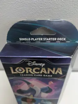 Disney Lorcana TCG Rise of The Floodborn Starter Deck Sealed and New In Box P&P - Image 3