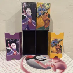 Disney Lorcana Elsa Gift Box & Lilo Gift Box-Deck Storage/Dividers Lot + Gift - Image 2