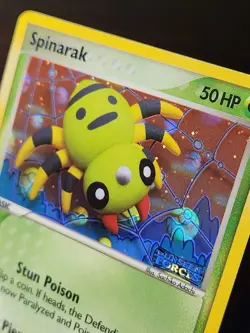 Pokemon Card - Spinarak EX Unseen Forces 75/115 Reverse HOLO Stamped NM - Image 3