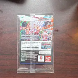 🏀🔥SEALED One Piece Monkey D. Luffy College Basketball US Promo Card Mint - Image 2