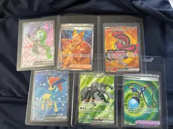 Pokemon TCG Full Art Lot 6 Cards - Image 1