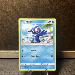 Pokemon Sun & Moon Base Set Popplio Common Card 39/149 - Image 1