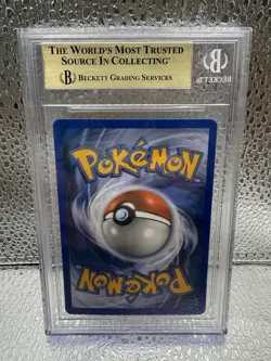 Bgs 9.5 Ho-Oh Stamped Reverse Holo Rare EX Unseen Forces 2005 Pokemon Card #27 - Image 3