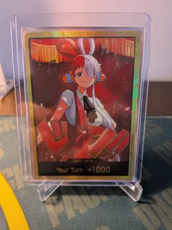DON!! Card (Uta) (Gold) Extra Booster: One Piece Heroines Edition Foil Eb03 - Image 1