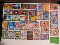 Pokemon Card Topps TV Movie Animation Lot (64 No Duplicates) 10 Foil Holo, - Image 2
