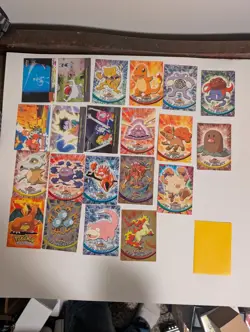 Pokemon Card Topps TV Movie Animation Lot (64 No Duplicates) 10 Foil Holo, - Image 3
