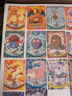 Pokemon Card Topps TV Movie Animation Lot (64 No Duplicates) 10 Foil Holo, - Image 5
