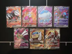 Pokemon TCG EX Holo Lot - 7 Cards: Excadrill, Hydreigon, Yanmega, Medicham, NM - Image 1