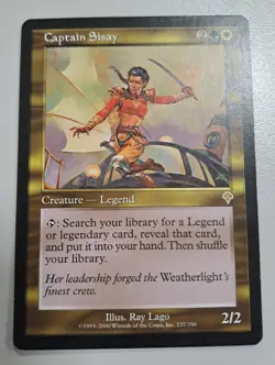 Magic: The Gathering Captain Sisay Invasion MTG Card (D) T2160 HS1 - Image 4