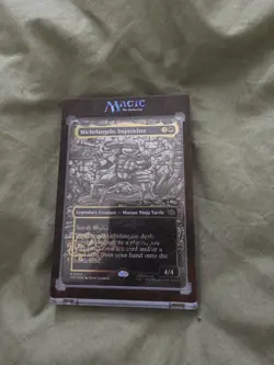 TMNT Michelangelo, Improviser Foil Legendary Creature Card M0304 - Image 3